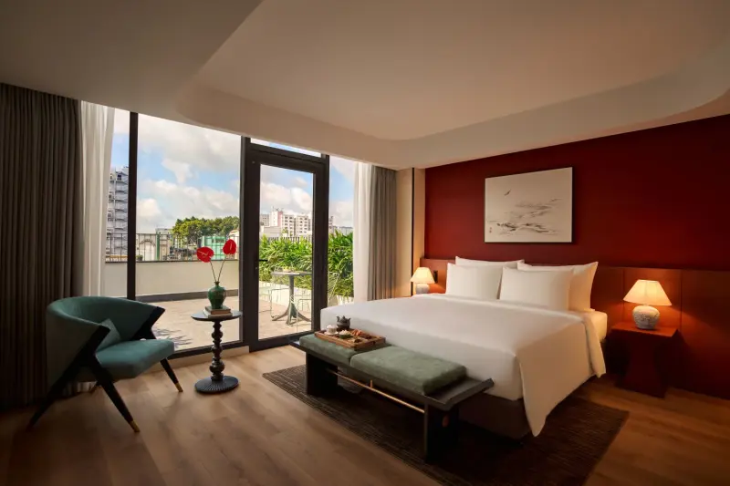 Khách sạn M Village Hotel Phan Văn Trị Hồ Chí Minh - Premier City View with Balcony