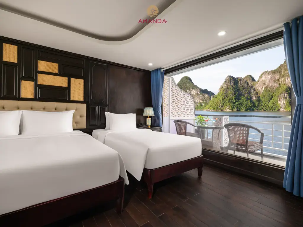 Du thuyền Amanda Pearl Cruise Hạ Long