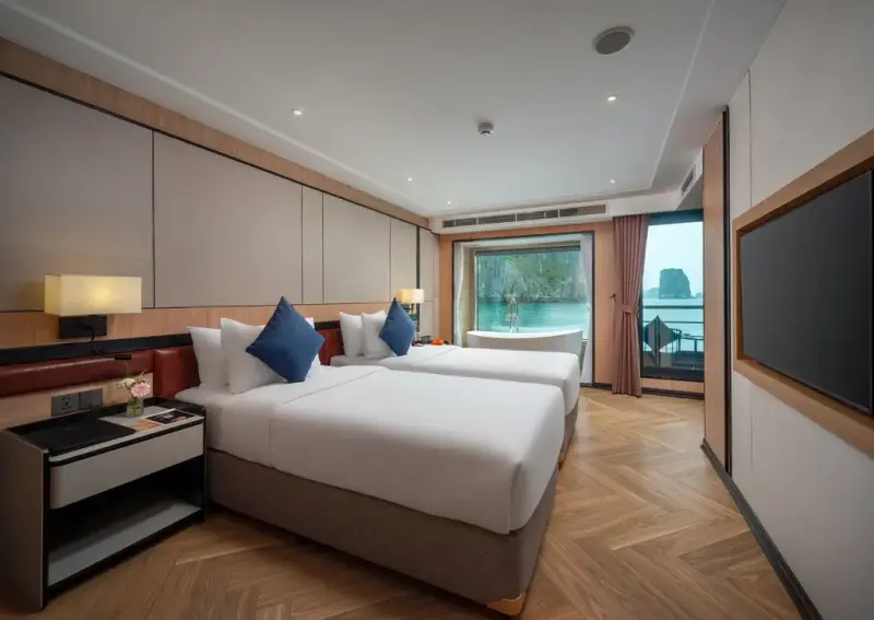 Du thuyền Luna Hạ Long Cruise - Deluxe