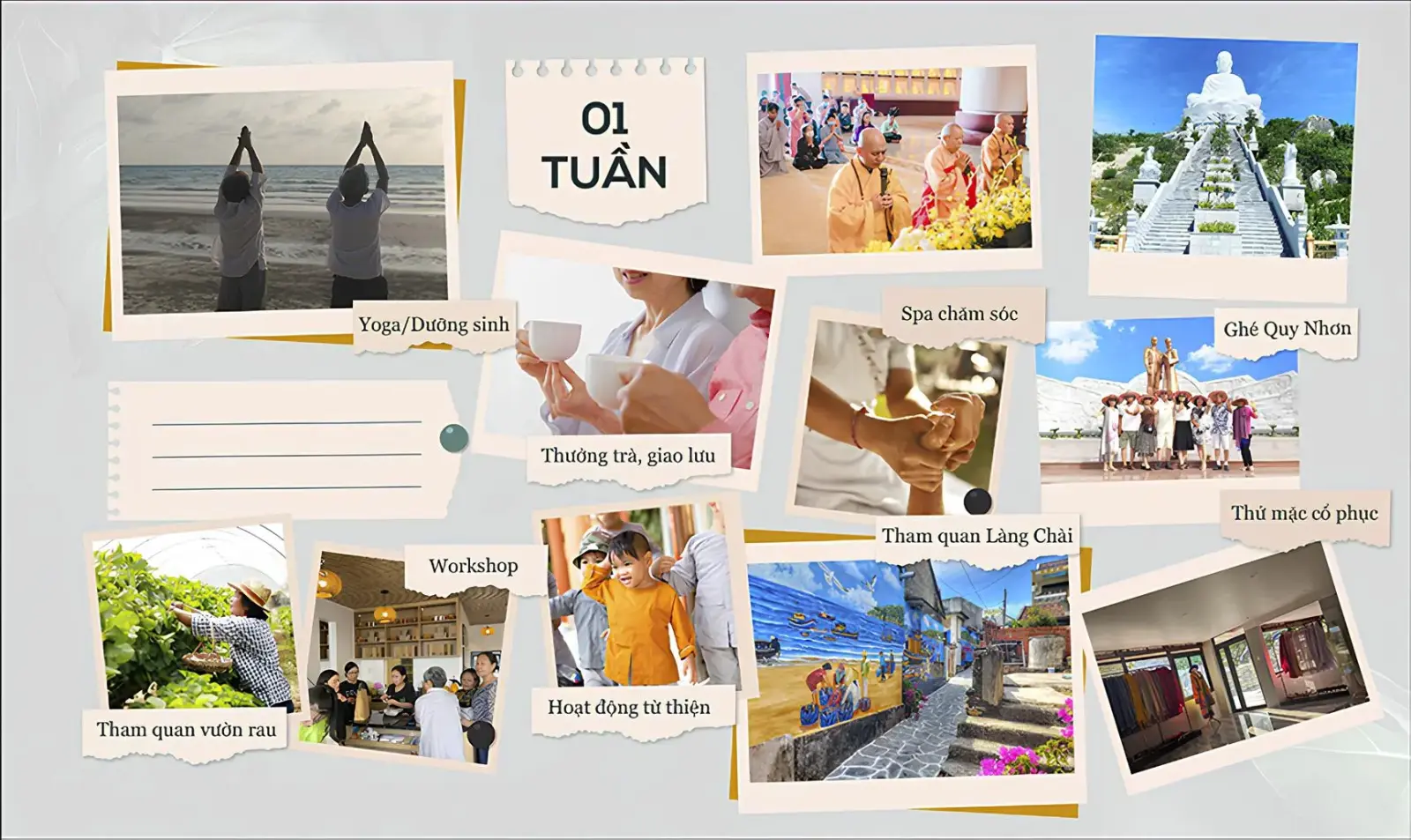 Chương trình du lịch chữa lành: Hành trình An Yên - Tái tạo năng lượng bản thân tại Ohana Village - Bình Định